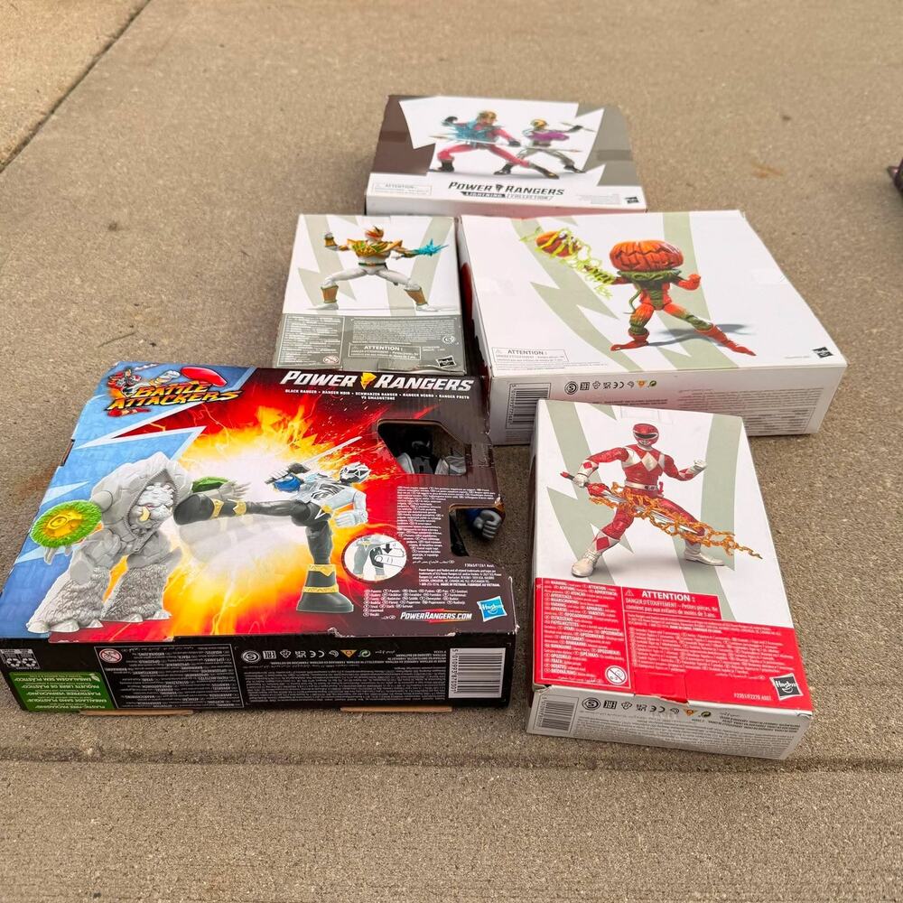 Power Rangers Lightning Collection Figure Lot Lord Drakkon Red Ranger NIB - Picture 5 of 5